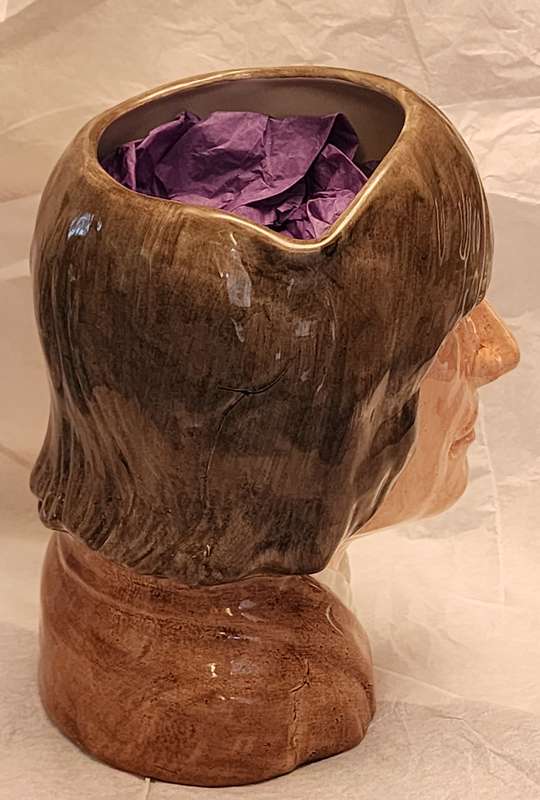 "ROMEO" D6670 - Royal Doulton Character Jug Large -Amazingly lovely, wonderful Balcony handle! WOW