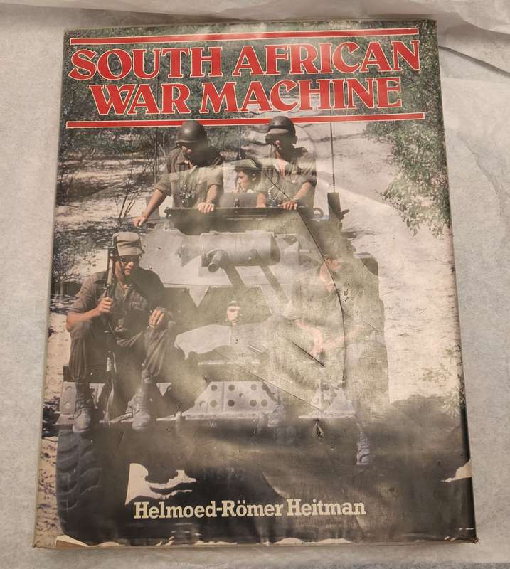 "South African War Machine"- Hardcover- Superb historical local narratives! Vintage War related Book