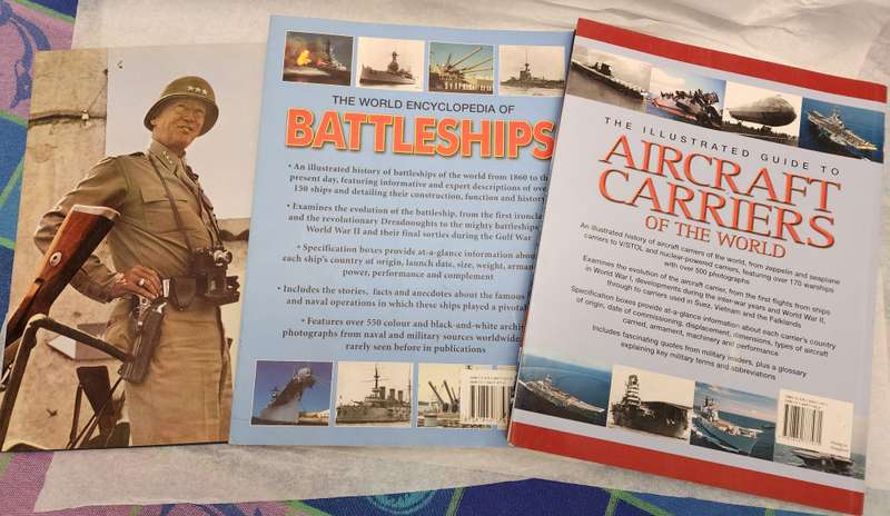 Battle of Bulge /Encyclopedia of BattleShips/Aircraft Carriers of World(3) Vintage War related Books