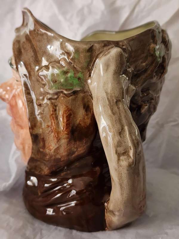 Royal Doulton LARGE Character Jug, " FRIAR TUCK", D6321- magnificent very scarce, VINTAGE jug  !!