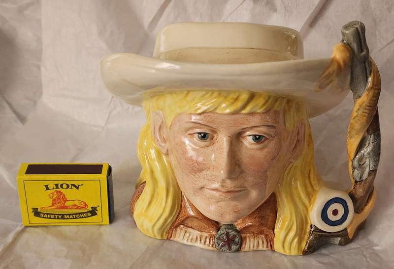 Royal Doulton "ANNIE OAKLEY"- Medium Character Jug D6732-AMAZING "WILD WEST" Series-superb