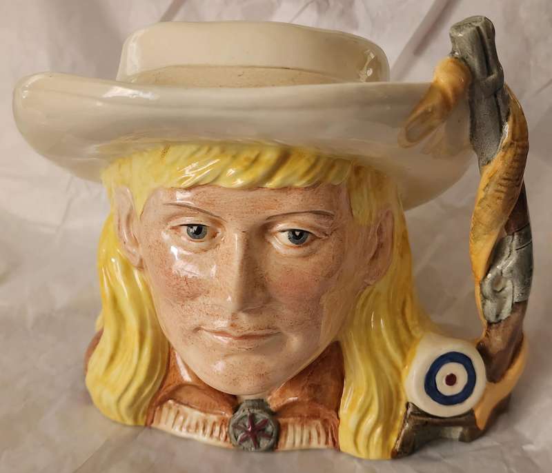 Royal Doulton "ANNIE OAKLEY"- Medium Character Jug D6732-AMAZING "WILD WEST" Series-superb