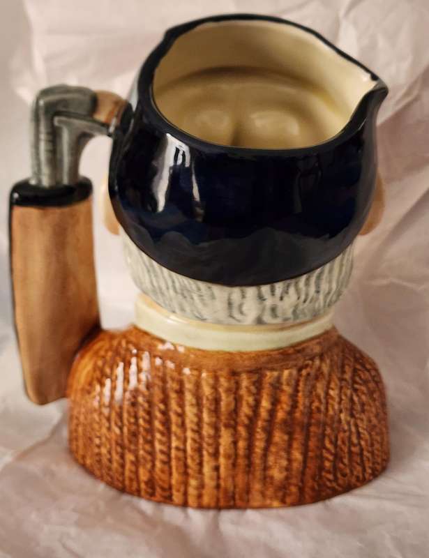 Royal Doulton LARGE Character Jug, "the GOLFER", D6632-magnificent with Golf Bag handle
