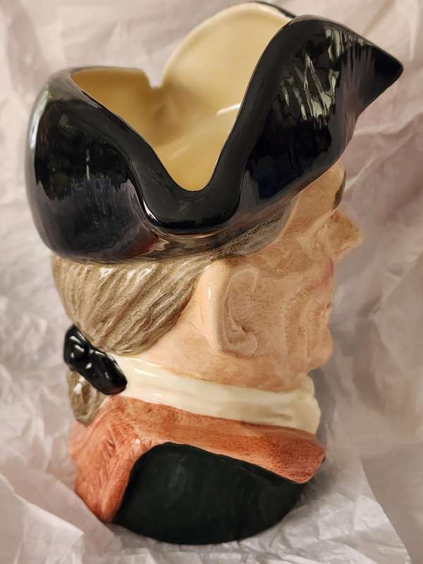 Royal Doulton LARGE Character Jug, "NIGHT WATCHMAN", D6569-magnificent (Williamsburg SERIES)