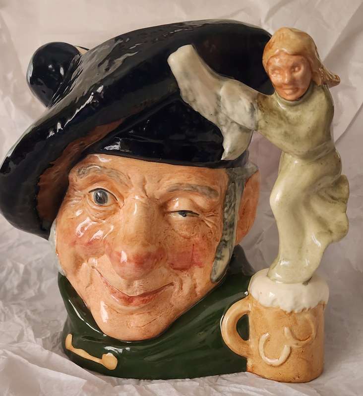 Royal Doulton LARGE Character Jug, "TAM o' SHANTER", D6632-magnificent seldom seen Jug!