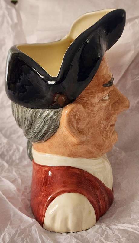 Royal Doulton "The GAOLER" - Large Character Jug D6570-gorgeous -part of WIlliamsburg series!
