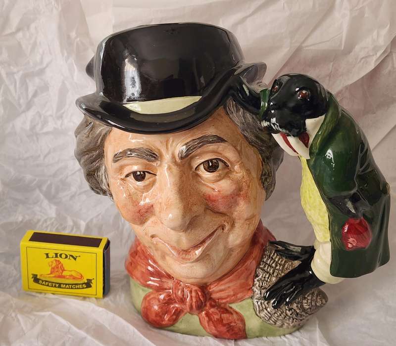 Royal Doulton LARGE Character Jug, "WALRUS & CARPENTER", D6600-magnificent (Alice in Wonderland char