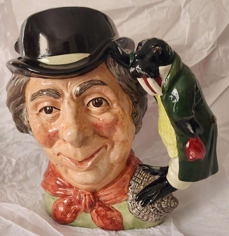 Royal Doulton LARGE Character Jug, "WALRUS & CARPENTER", D6600-magnificent (Alice in Wonderland char