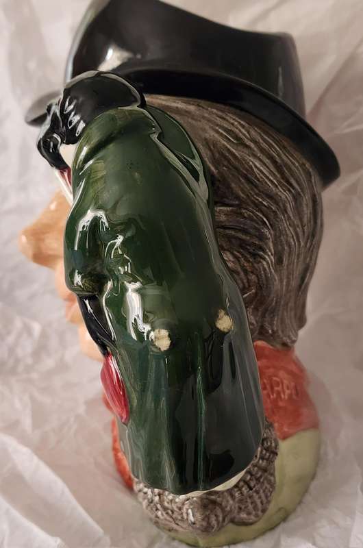 Royal Doulton LARGE Character Jug, "WALRUS & CARPENTER", D6600-magnificent (Alice in Wonderland char