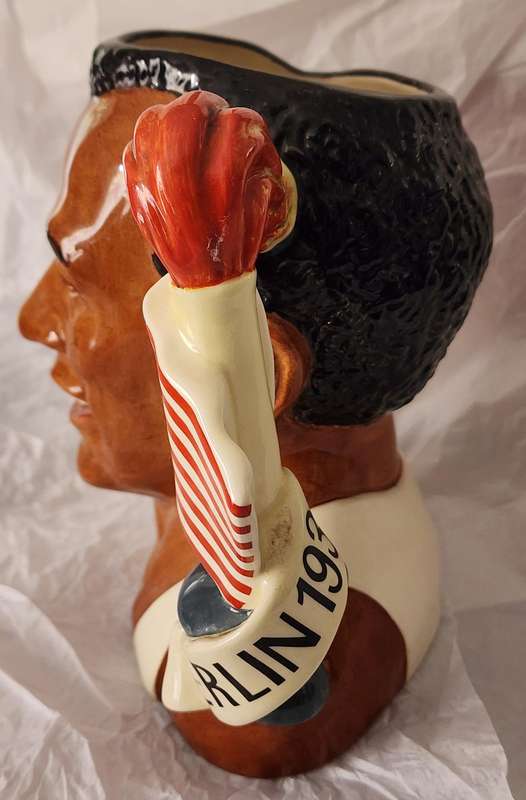 Royal Doulton "JESSE OWENS" - Large Character Jug D7019-Stunning Jug of year '96- OLYMPICS, -LTD