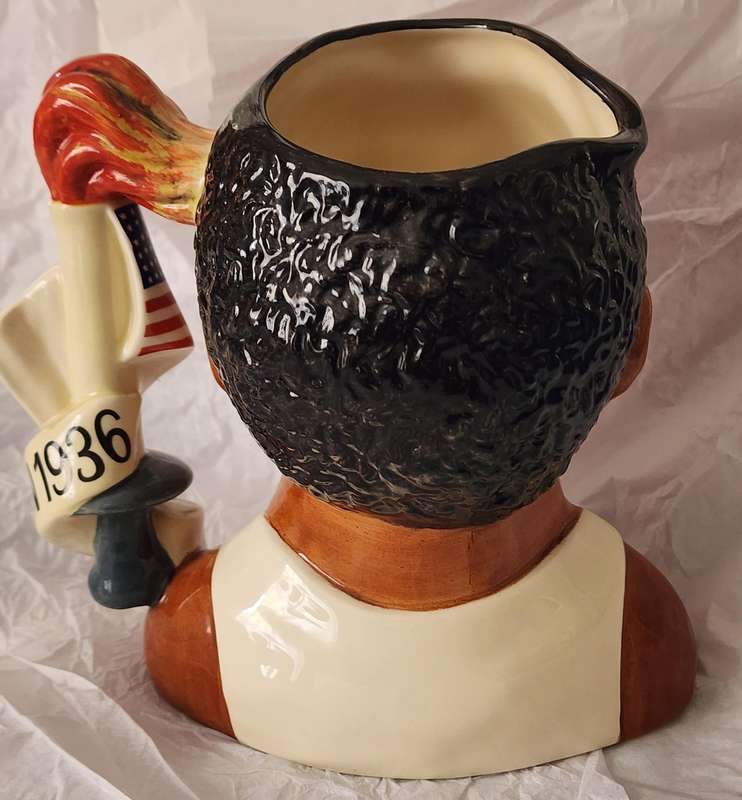 Royal Doulton "JESSE OWENS" - Large Character Jug D7019-Stunning Jug of year '96- OLYMPICS, -LTD