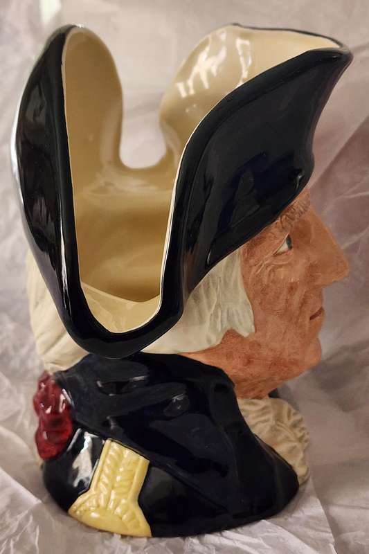 Royal Doulton "GEORGE WASHINGTON" LARGE Character Jug D6669-superb, giant sized, Scarce backstamp!