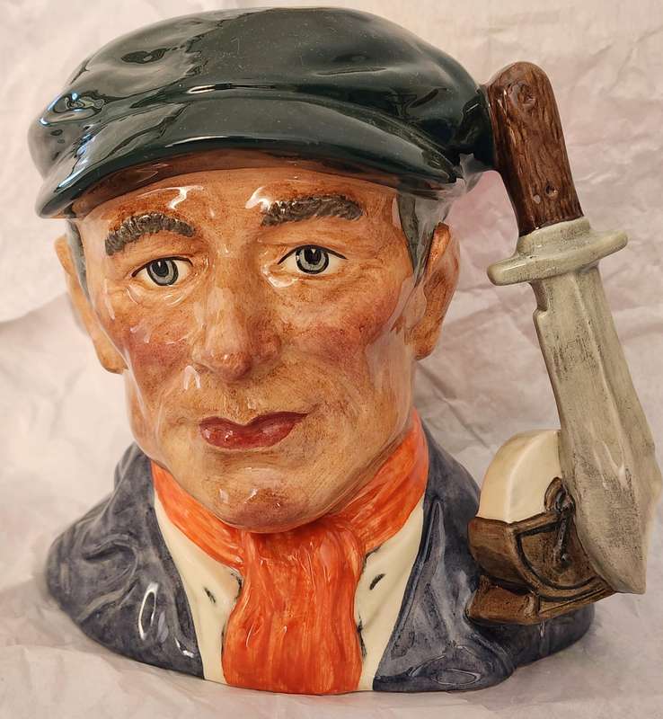 Royal Doulton LARGE Character Jug, "LITTLE MESTER", D6819- magnificent LIMITED (No.2583), VINTAGE !!