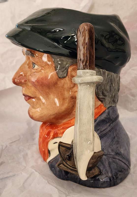 Royal Doulton LARGE Character Jug, "LITTLE MESTER", D6819- magnificent LIMITED (No.2583), VINTAGE !!