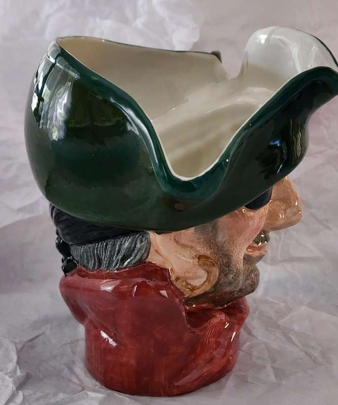 Royal Doulton "The SMUGGLER" - Large Character Jug D6616-gorgeous detailed jug-Pirate related!
