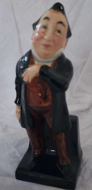 Royal Doulton Dickens ware Series X 3-"Micawber" "Bumble" "Pecksniff"  Scarce figures, AMAZING VALUE