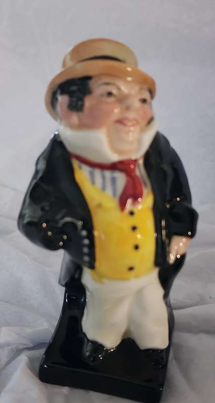 Royal Doulton Dickens ware Series X 2-"Captain Cuttle" "URIAH HEEP"  Scarce figures, AMAZING pair !