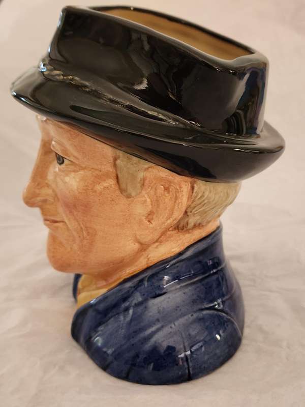 Royal Doulton LARGE Character Jug, RARE  "The ANTIQUE DEALER", D6807-majestic LIMITED 2,372/ 5,000