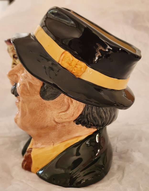 Royal Doulton LARGE Character Jug, RARE  "The COLLECTOR", D6796-majestic LIMITED 2,372/ 5,000 SUPERB