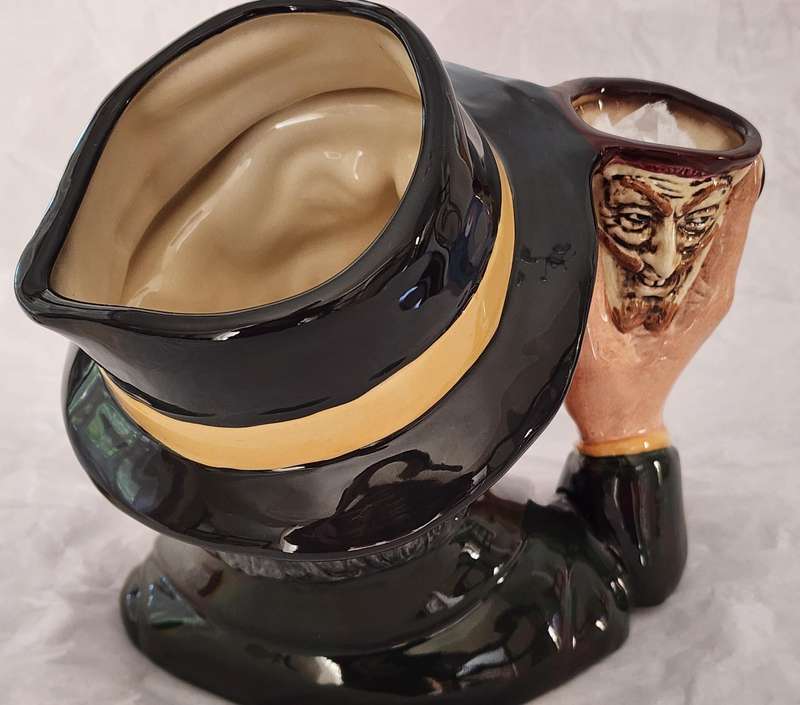 Royal Doulton LARGE Character Jug, RARE  "The COLLECTOR", D6796-majestic LIMITED 2,372/ 5,000 SUPERB