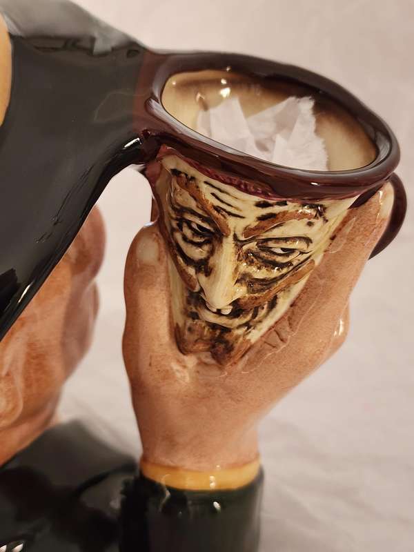Royal Doulton LARGE Character Jug, RARE  "The COLLECTOR", D6796-majestic LIMITED 2,372/ 5,000 SUPERB