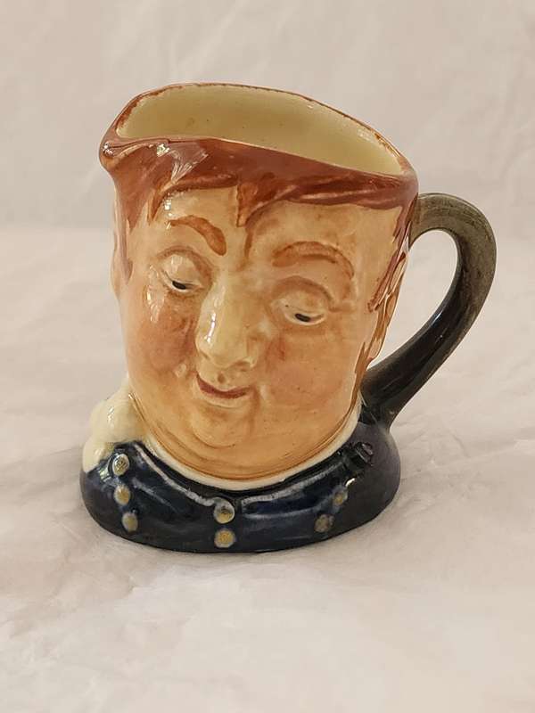 Royal Doulton "FAT BOY" Vintage Miniature- Dickens series- superb, scarce, amazing jug D-6139