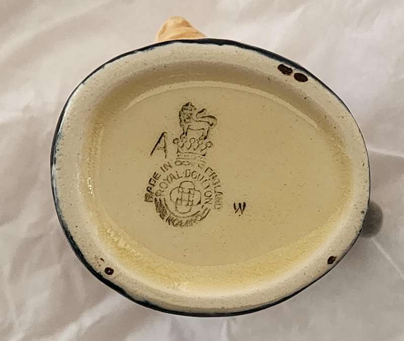 Royal Doulton "FAT BOY" Vintage Miniature- Dickens series- superb, scarce, amazing jug D-6139