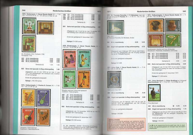 "Postzegels van Nederland & Overzeese Rijksdelen" 2006 Netherlands Specialized Catalogue (744 pages)