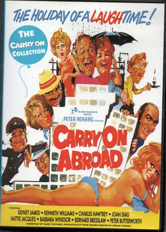 Carry on Abroad DVD