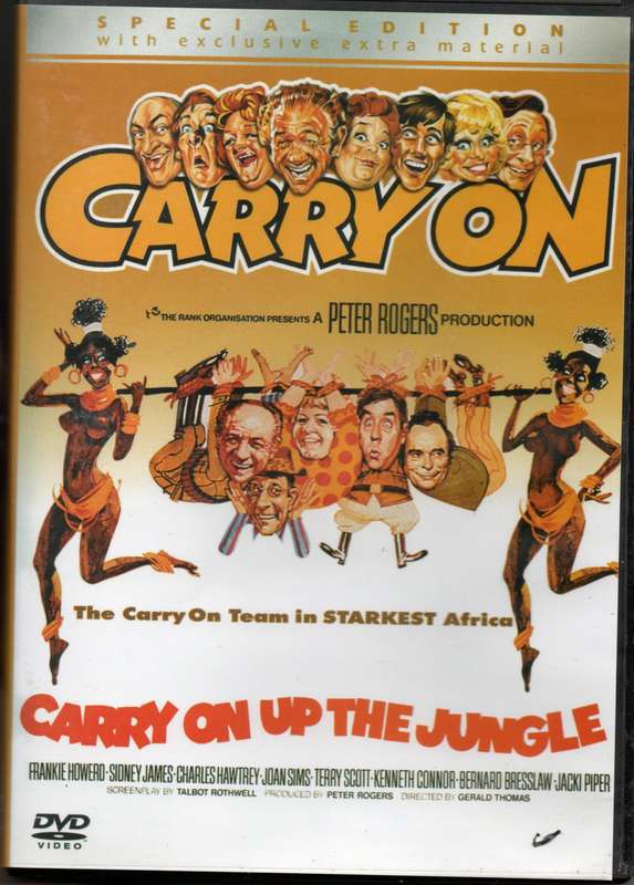 Carry on up the Jungle DVD