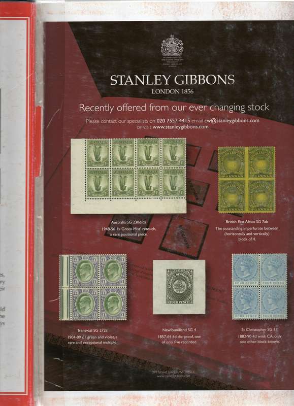 Stanley Gibbons 2019 Commonwealth and British Empire Stamp Catalogue.