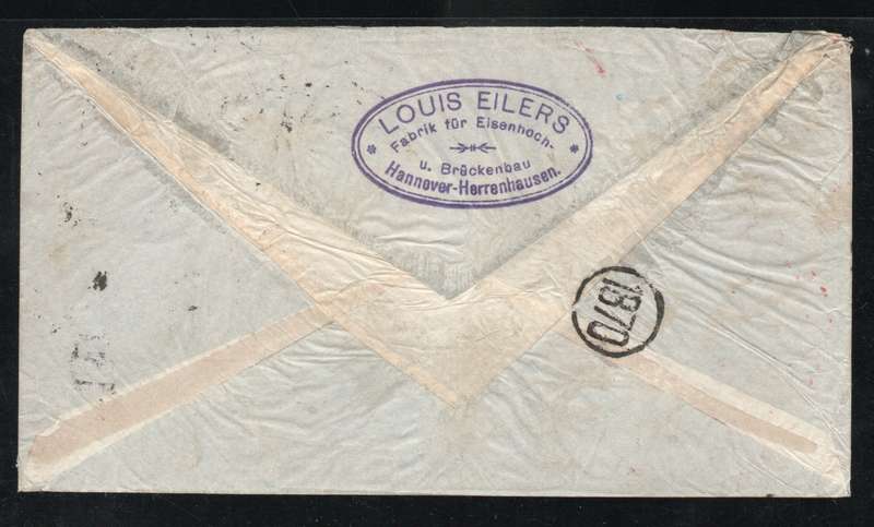 Germany 1934 Air Mail Cover Hannover to Buenos Aires Argentina.