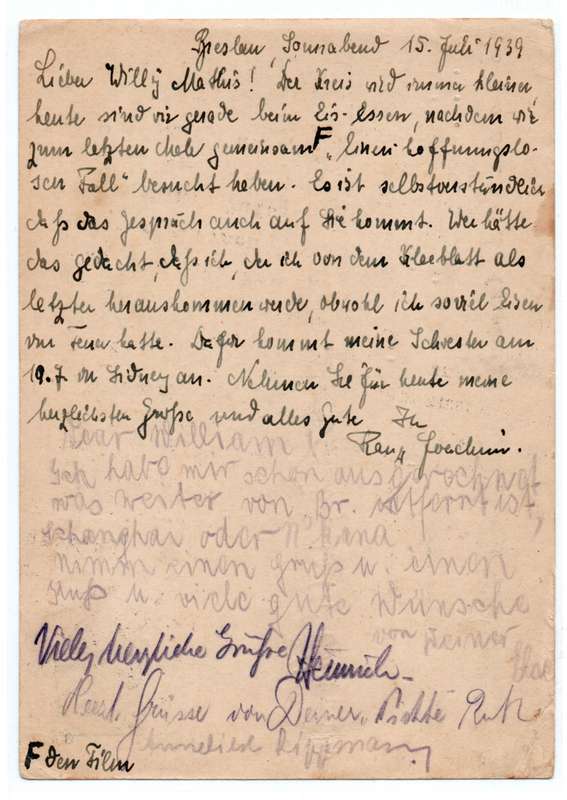 Germany 1939 Pre-Stamped Post Card with additional 10pf from Breslau to Northern Rhodesia.
