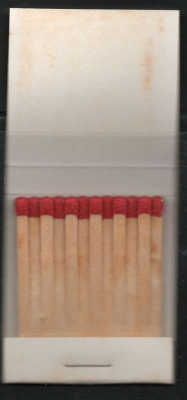 Protea Hotels match box with matches.
