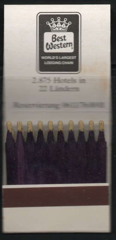 Hotel Europa Am Dom match box with matches.