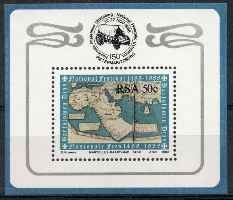 South Africa 1988 Foundation Miniature Sheet. SACC 646a. Cat R30 (2025)