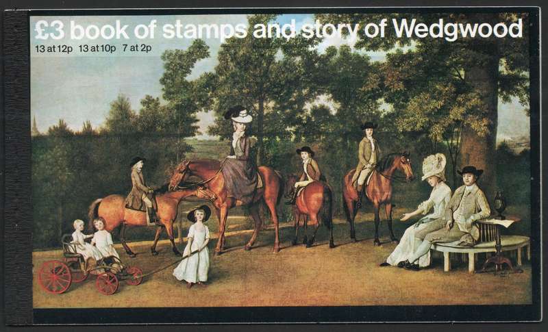 Great Britain 1980 Second Wedgewood £3 Booklet umm. SG Dx2.