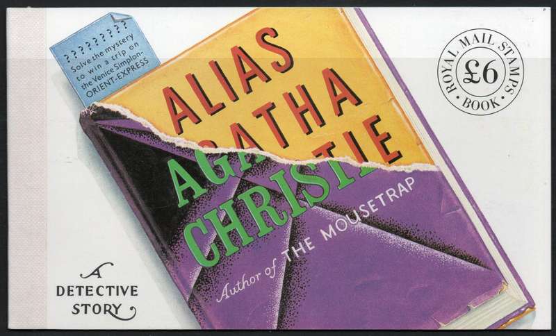 Great Britain 1991 Agatha Christie £6 Booklet unmounted mint. SG Dx12.