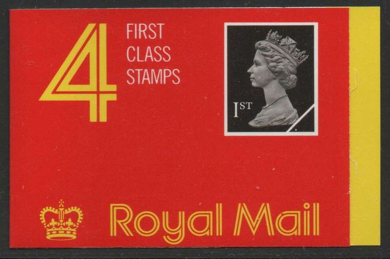 Great Britain 1989 80p First Class Booklet unmounted mint. SG HB2. Cat £25 (2018)