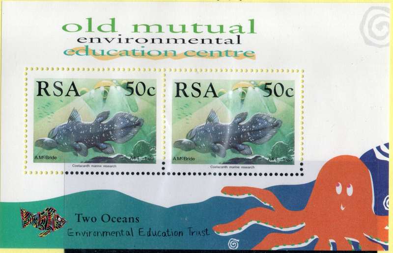 South Africa 1997 "Old Mutual" Miniature Sheet unmounted mint. SACC 1044. Cat R100 (2023-25)