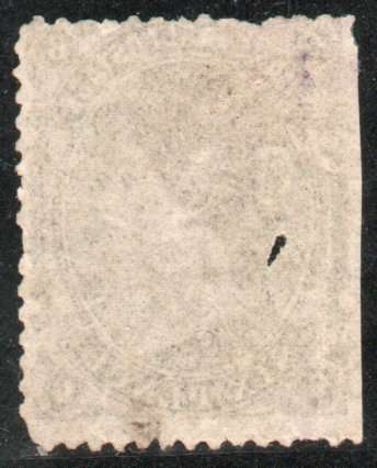 Transvaal 1878 Definitive 6d olive-black used with fault. SACC 163. Cat R250 (2023-25)