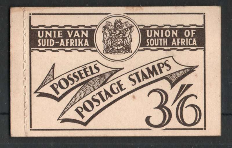 South Africa 1951 booklet 21 unmounted mint. Cat R200. (2023-25)