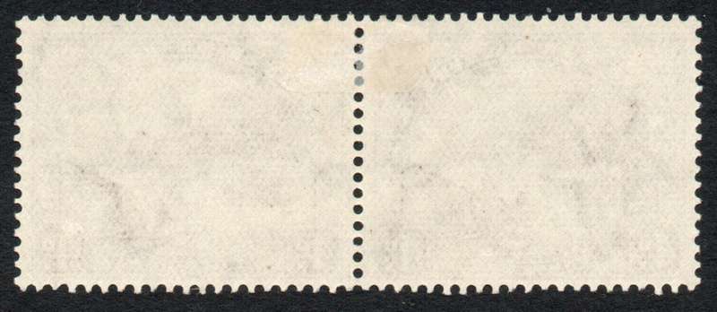 South Africa 1930-45 Roto printing 4d pair lmm with monkey in tree var. SACC 47v. Cat R1200(2023-25)