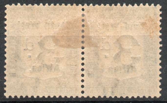 South West Africa 1923 Postage Due 3d mm var damaged "ic". SACC 11. Cat R150 (2023-25)