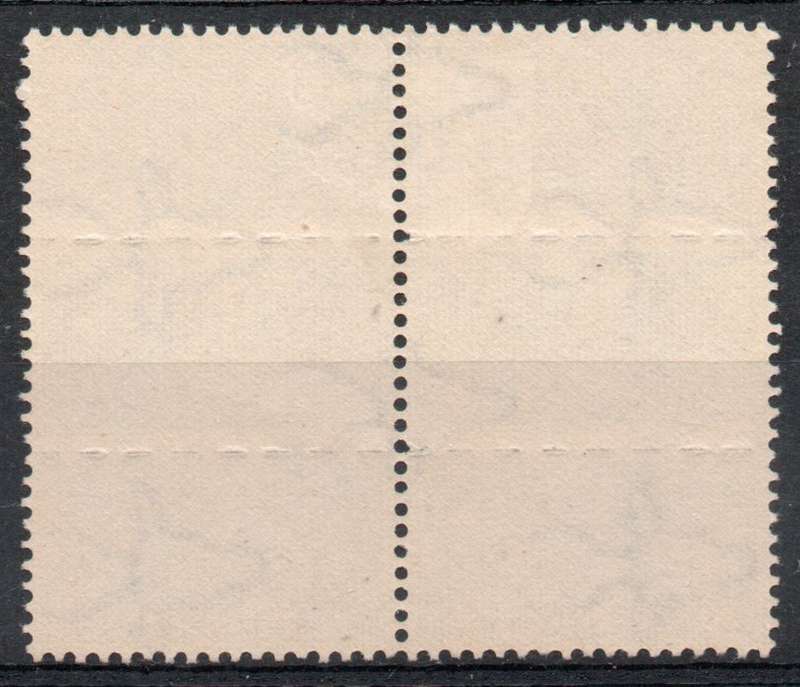 South Africa 1942 Small War Effort 3d double unit lightly mounted mint. SACC 99. Cat R300 (2023-25)