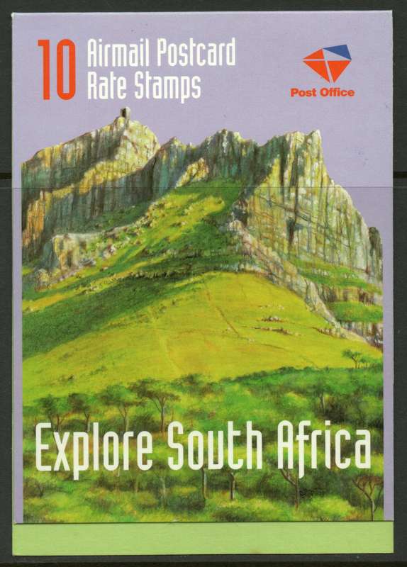 South Africa 1998 Explore SA Western Cape Booklet 38 umm. SACC 1134. Cat R500 (2023-25)