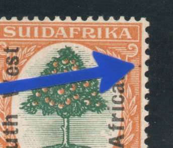 South West Africa 1926 & 1927 Definitives 6d 2 x pairs mounted mint. SACC 66 & 69. Cat R630 (2025)