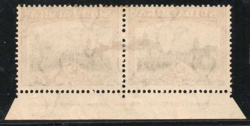 South Africa 1927 London Pictorial 2d Inscriptional pair lmm.  SACC 33. Cat R700 (2023-25)