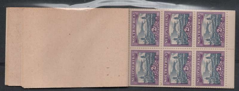 South Africa 1951 booklet 21 unmounted mint. Cat R200. (2023-25)
