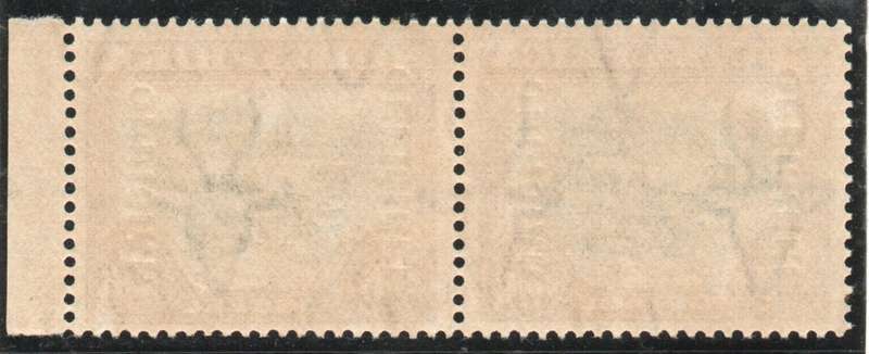 South Africa 1930-47 Official 2/6d green & brown pair unmounted mint. SACC 22. Cat R1800 (2025)